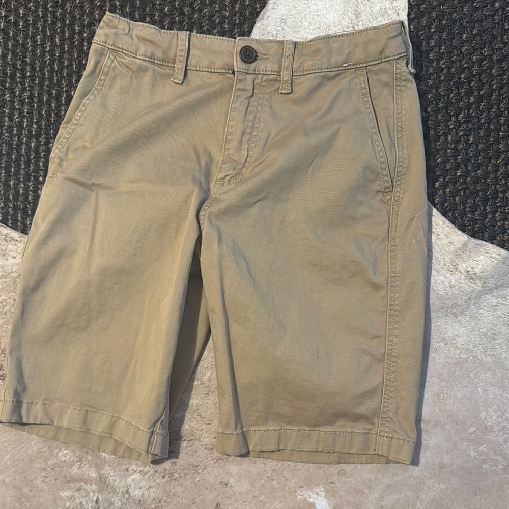 Abercrombie Kids Khaki Chino Shorts
